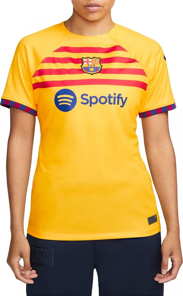 Dámský fotbalový dres s krátkým rukávem Nike FC Barcelona Stadium 2022/23, čtvrtý