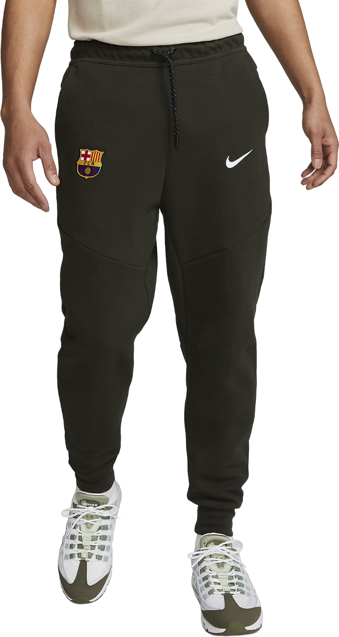 Pánské kalhoty Nike Sportswear Tech Fleece FC Barcelona