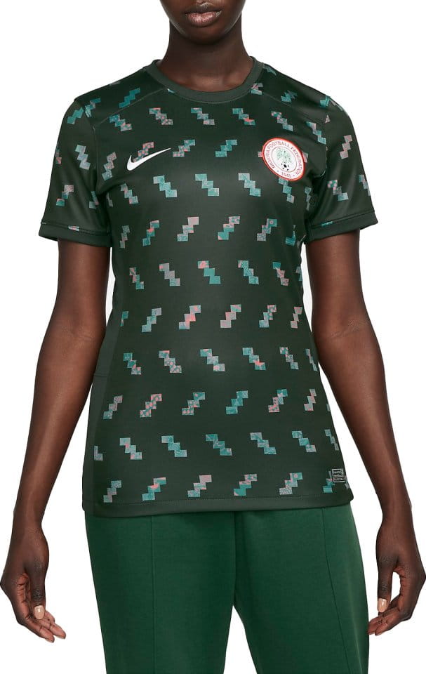 Dámský fotbalový dres s krátkým rukávem Nike Dri-FIT Nigérie 2023 Stadium, hostující