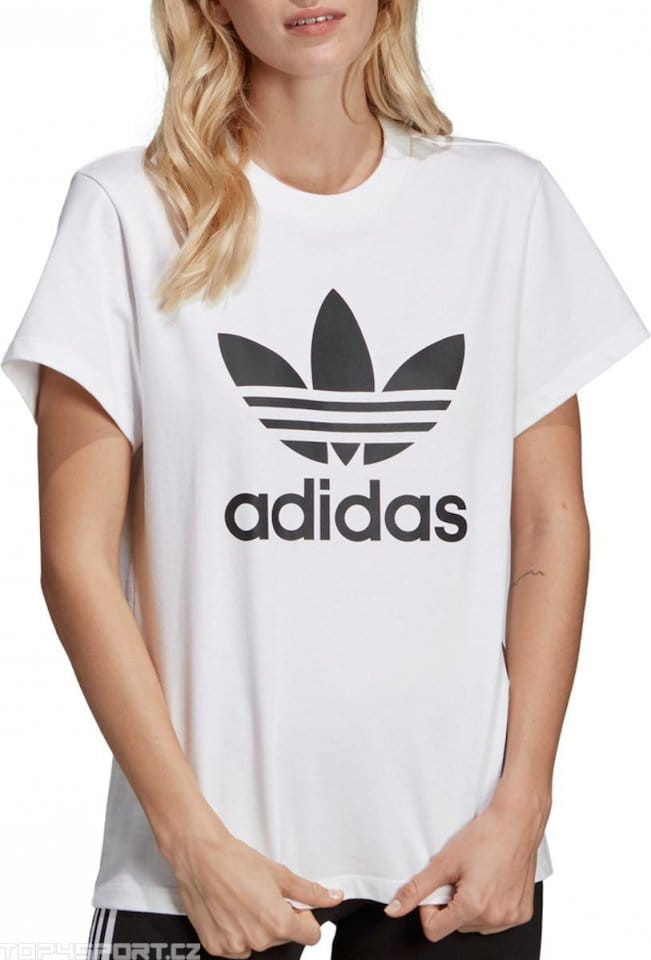 Dámské tričko s krátkým rukávem adidas Originals Boyfriend Trefoil