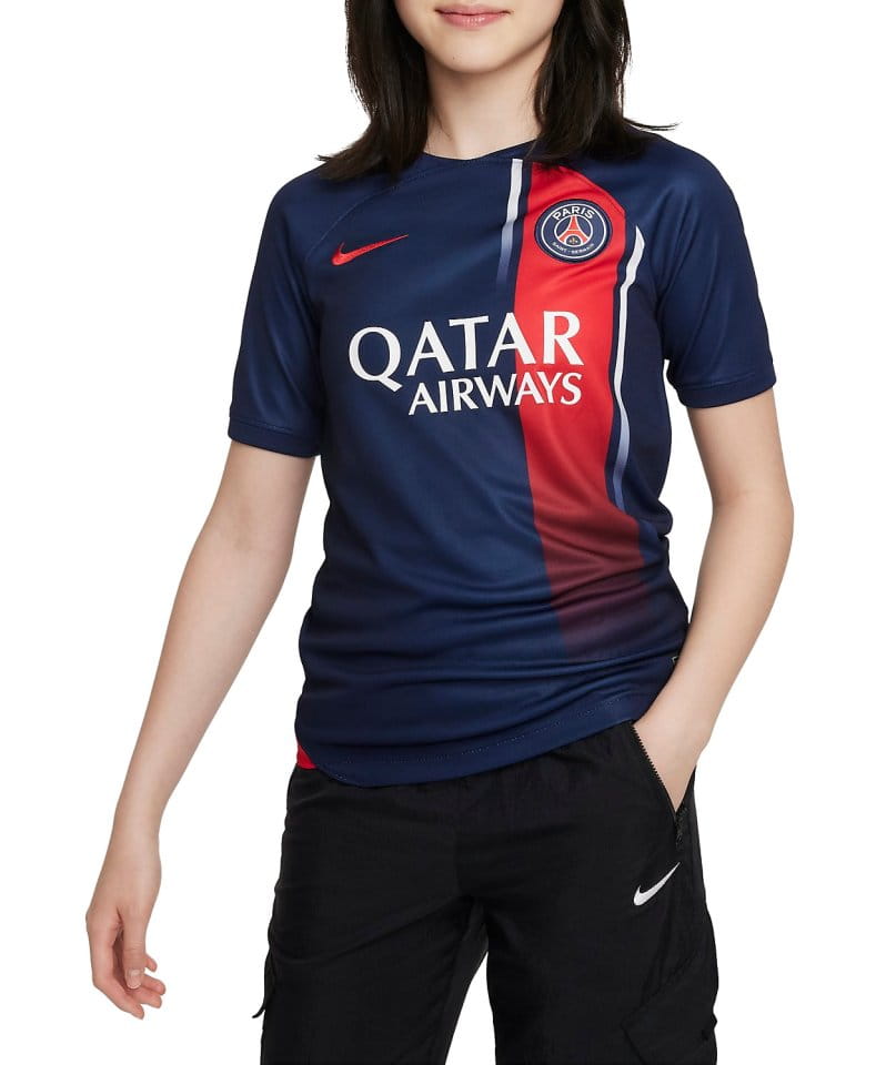 Dětský dres s krátkým rukávem Nike Paris Saint-Germain 2023/24 Stadium, domácí