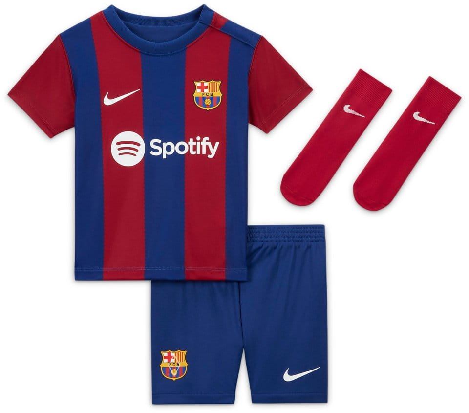 Trojdílná souprava pro kojence a batolata Nike Dri-FIT FC Barcelona 2023/24