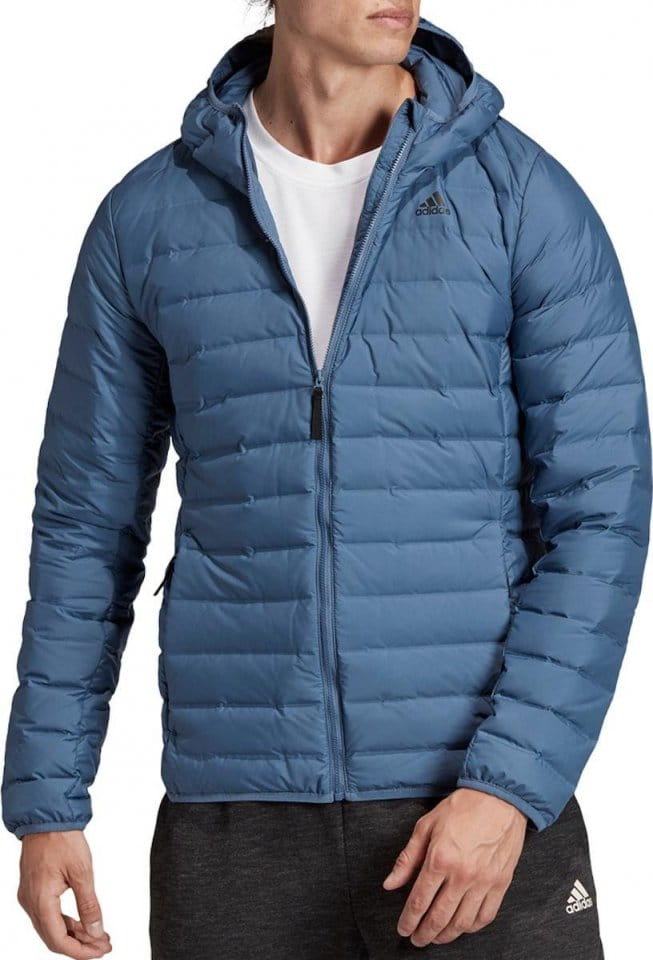 Pánská zimní bunda s kapucí adidas Varilite Soft Down