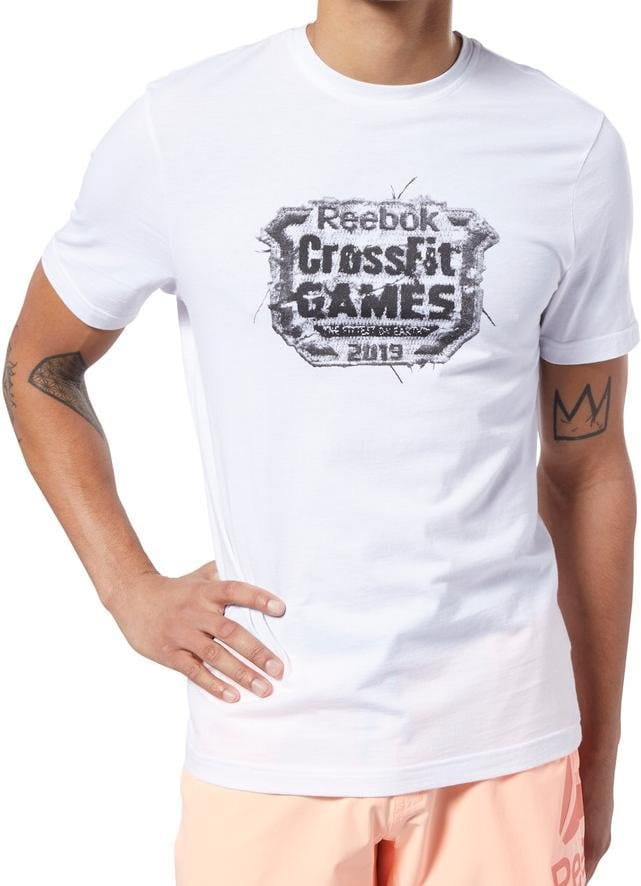 Pánské tričko s krátkým rukávem Reebok Crossfit Distressed Crest