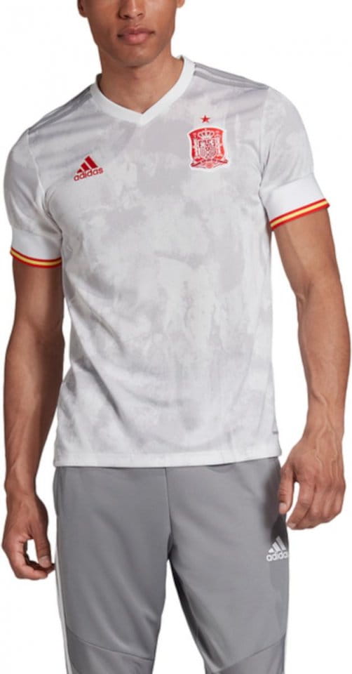 Pánský fotbalový dres s krátkým rukávem adidas Španělsko Venkovní