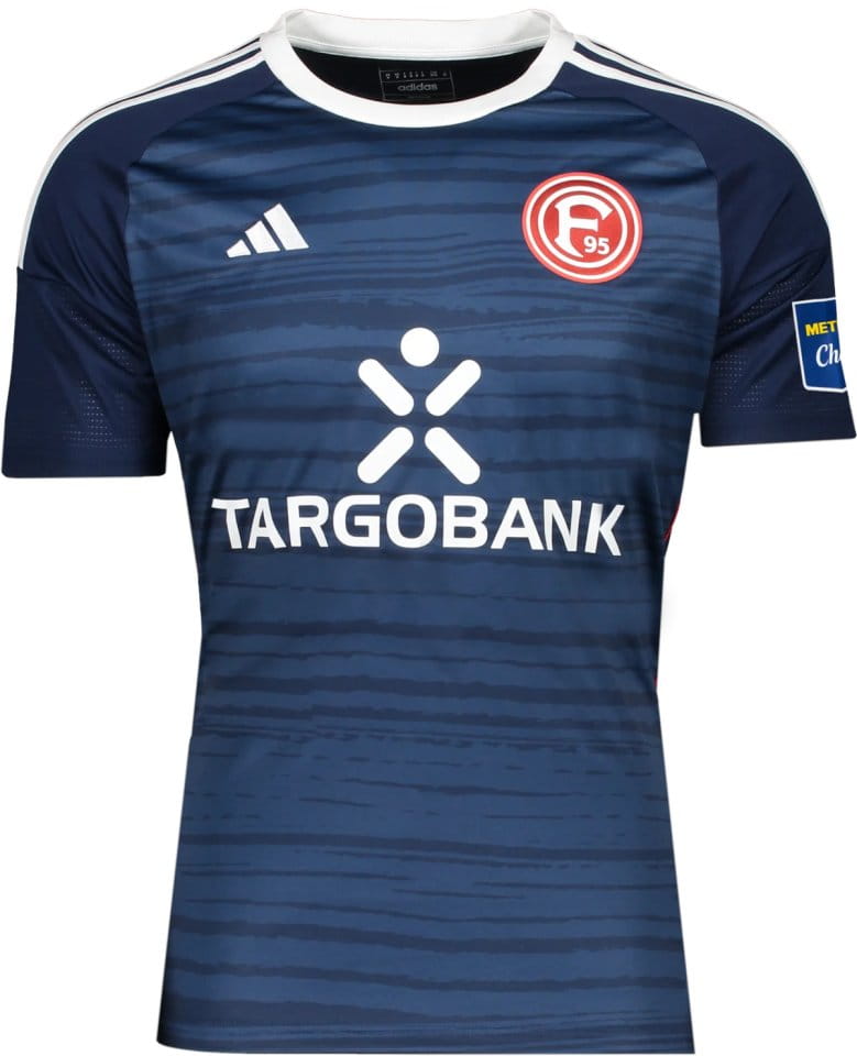 Dětský fotbalový dres s krátkým rukávem adidas Fortuna Düsseldorf​​​​​​​ 2023/24, alternativní