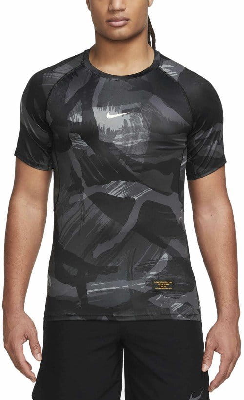 Pánské fitness tričko s krátkým rukávem Nike Pro Dri-FIT Camo