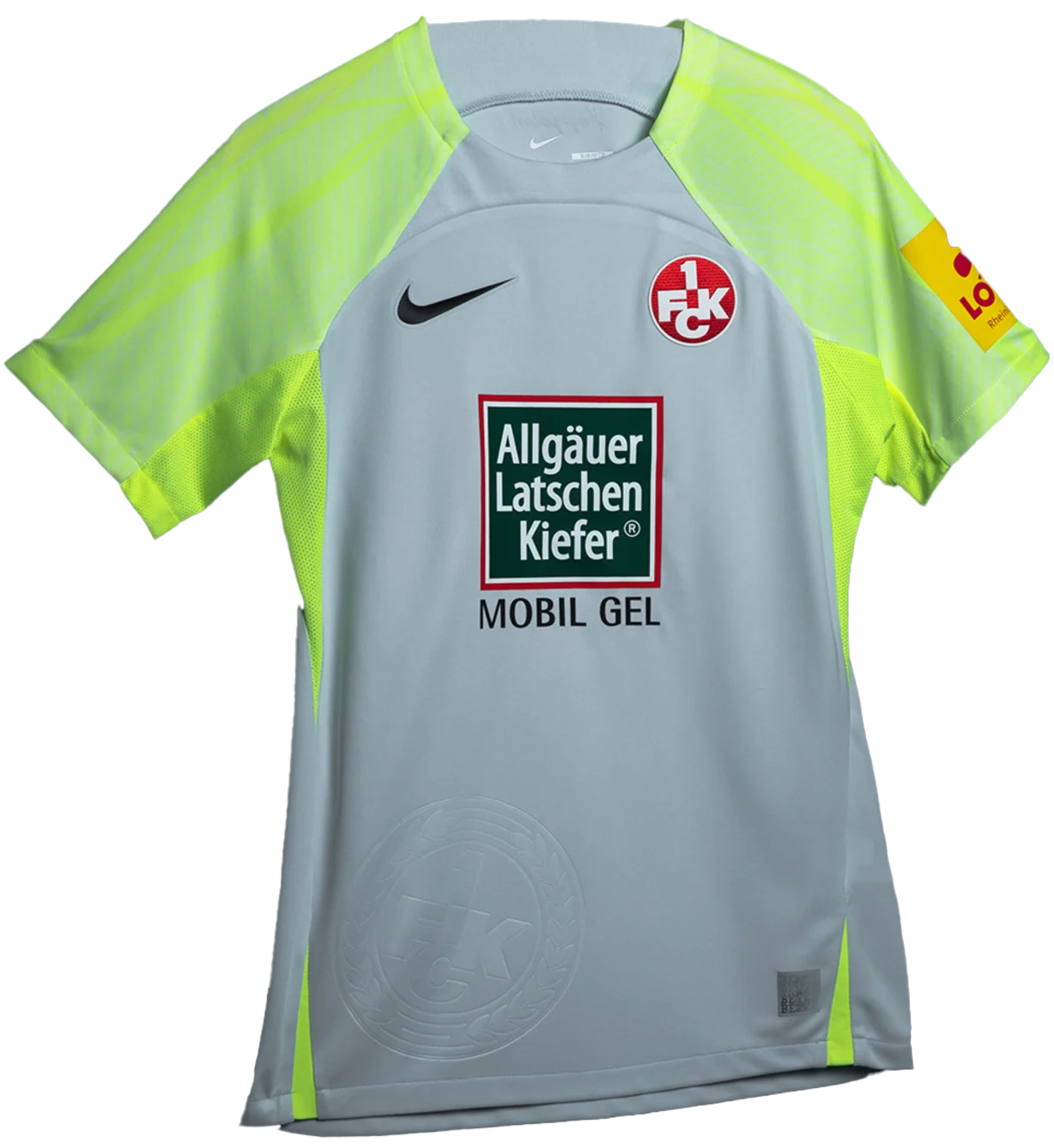 Fotbalový dres pro větší děti Nike Dri-FIT 1.FC Kaiserslautern 2023/24, alternativní