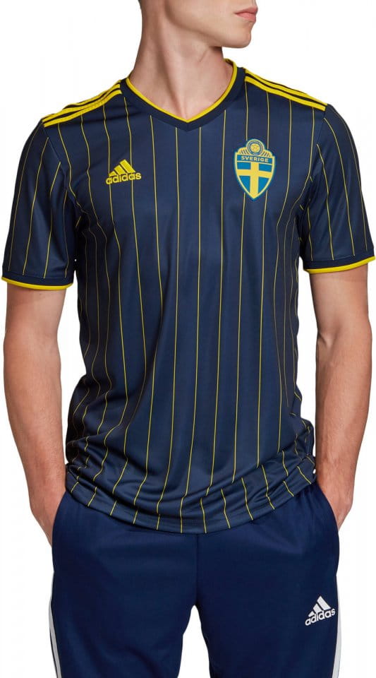 Venkovní dres s krátkým rukávem adidas Sweden 2021