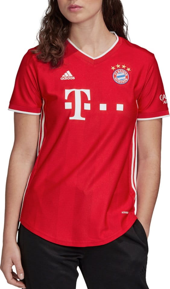 Dámský domácí fotbalový dres s krátkým rukávem adidas FC Bayern Mnichov 2020/21