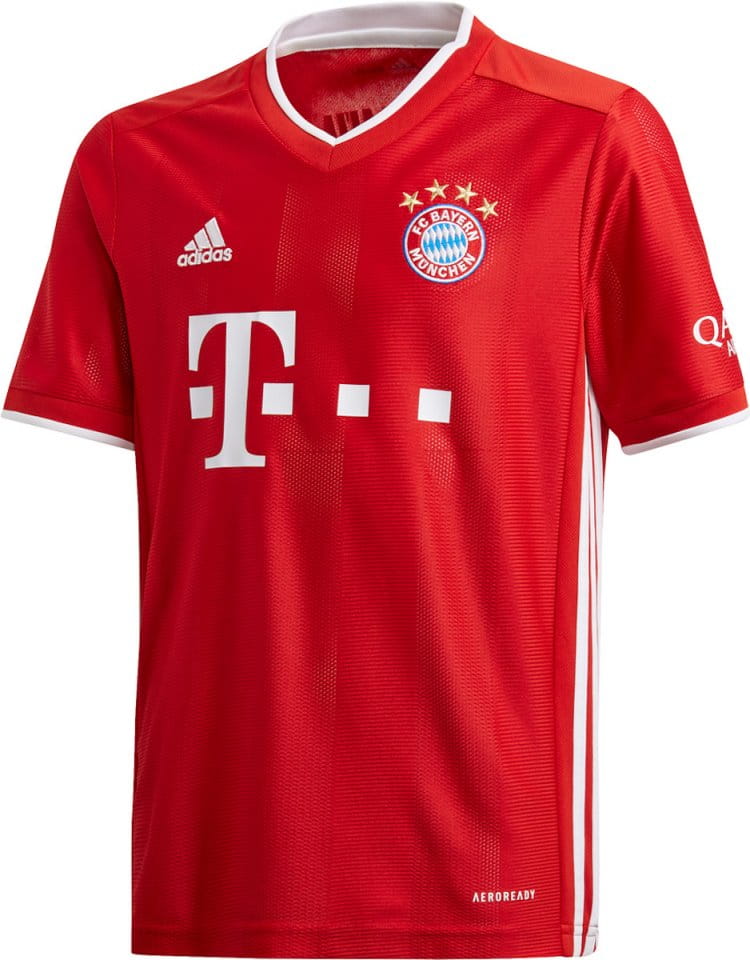 Dětský domácí fotbalový dres s krátkým rukávem adidas FC Bayern Mnichov 2020/21