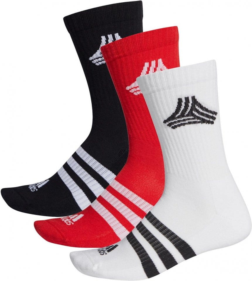 Ponožky adidas Football Street 3-Stripes Crew (3 páry)