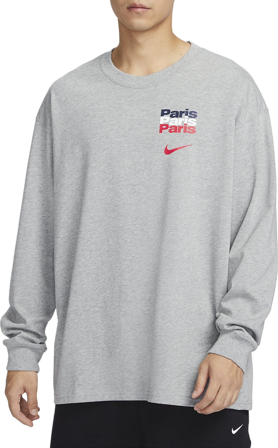 Pánské tričko s dlouhým rukávem Nike Paris Saint-Germain