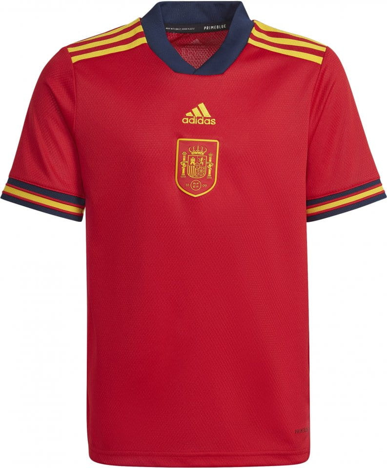Dětský domácí dres s krátkým rukávem adidas Španělsko 2021/22