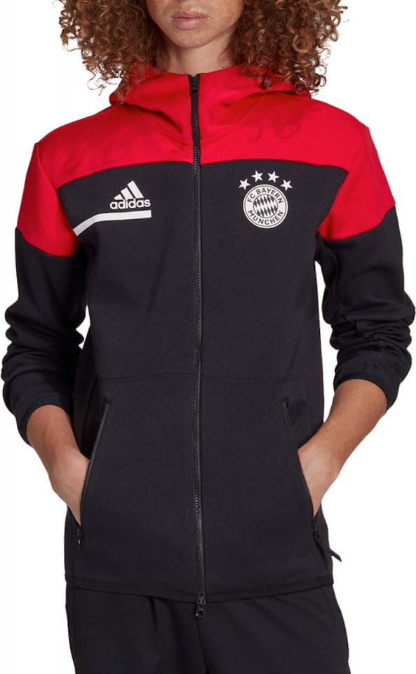 Pánská bunda s kapucí adidas FC Bayern Anthem