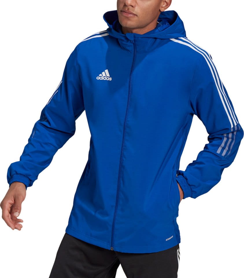 Pánská tréninková větrová bunda s kapucí adidas Tiro 21