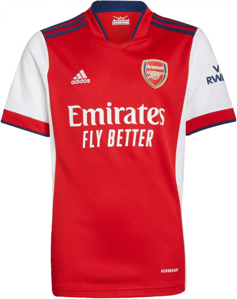 Dětský domácí fotbalový dres s krátkým rukávem adidas Arsenal FC 2021/22