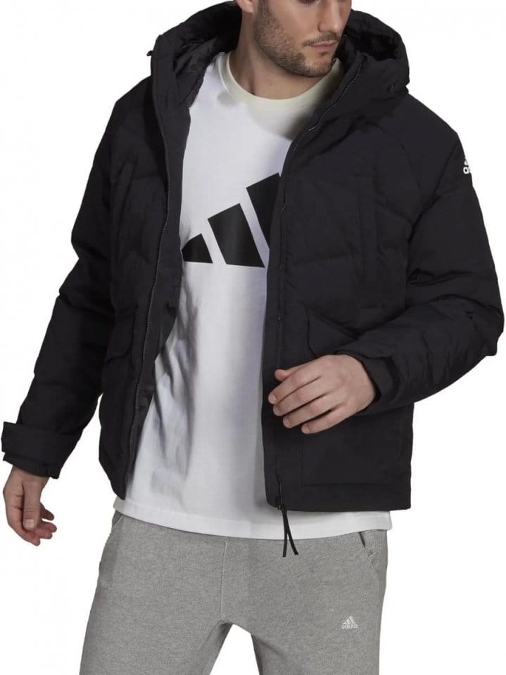 Pánská zimní bunda s kapucí adidas Big Baffle