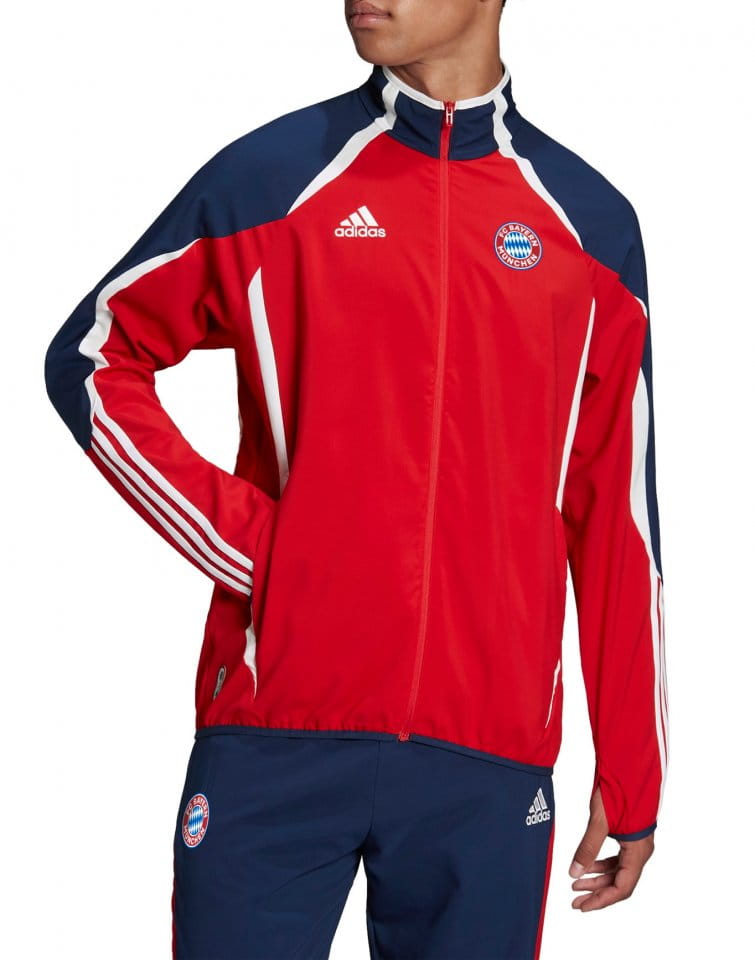 Pánská fotbalová bunda adidas FC Bayernu Mnichov Teamgeist