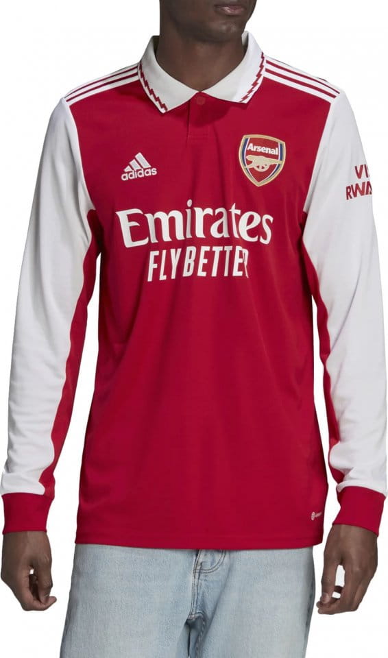 Pánský domácí fotbalový dres s dlouhým rukávem adidas Arsenal FC 2022/23