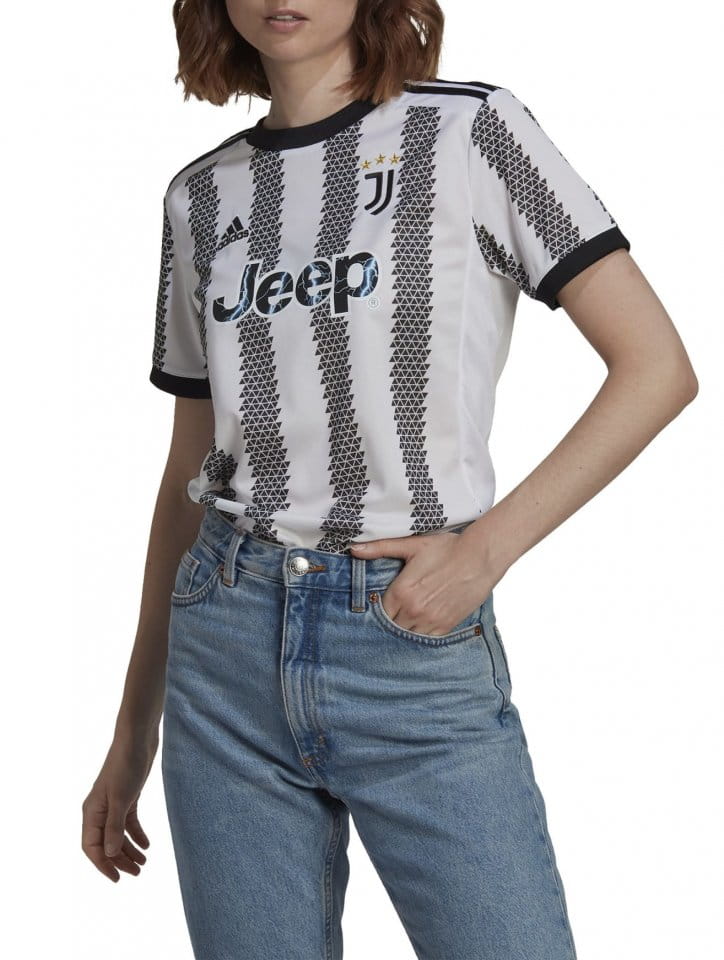 Dámský domácí fotbalový dres s krátkým rukávem adidas Juventus 2022/23