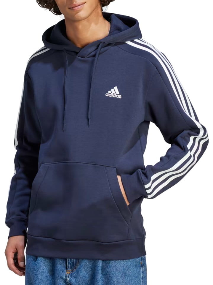 Pánská mikina s kapucí adidas Sportswear Essentials Fleece 3-Stripes