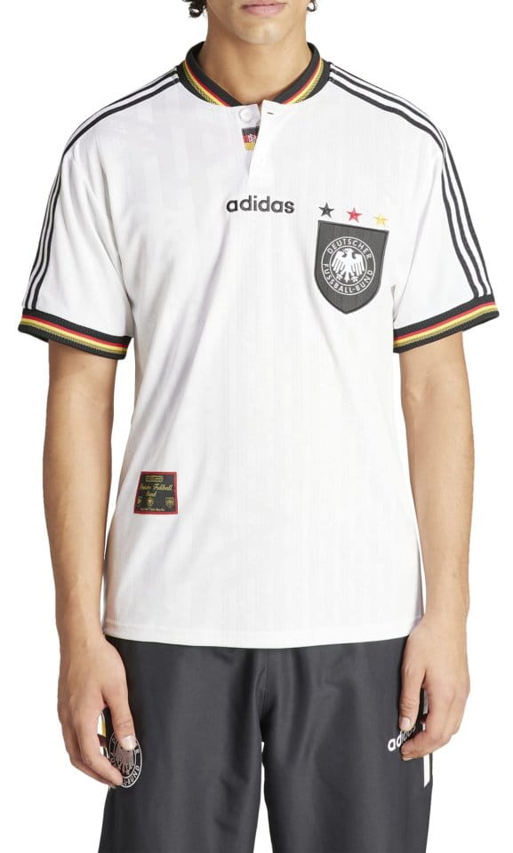 Pánský domácí dres s krátkým rukávem adidas Německo 1996