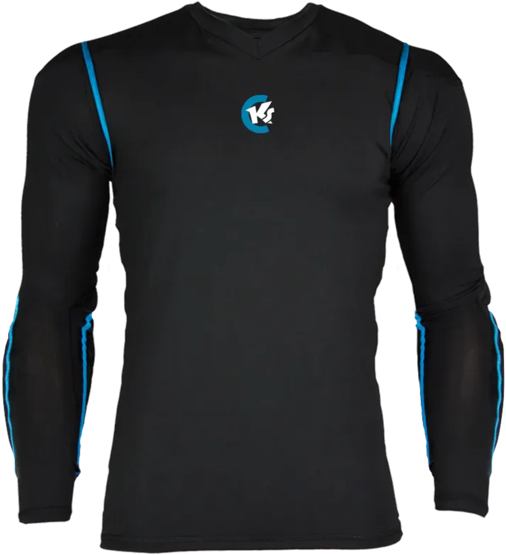 Pánské brankářské tričko s dlouhým rukávem KEEPERsport Challenge Undershirt Basicpadded
