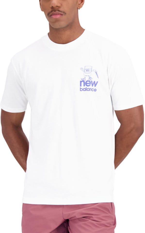 Pánské tričko s krátkým rukávem New Balance Essentials Always Half Full