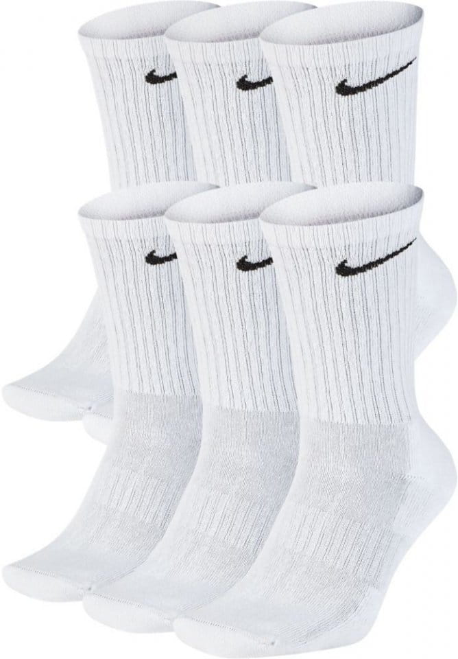 Šest párů tréninkových ponožek Nike Everyday Cushioning Crew